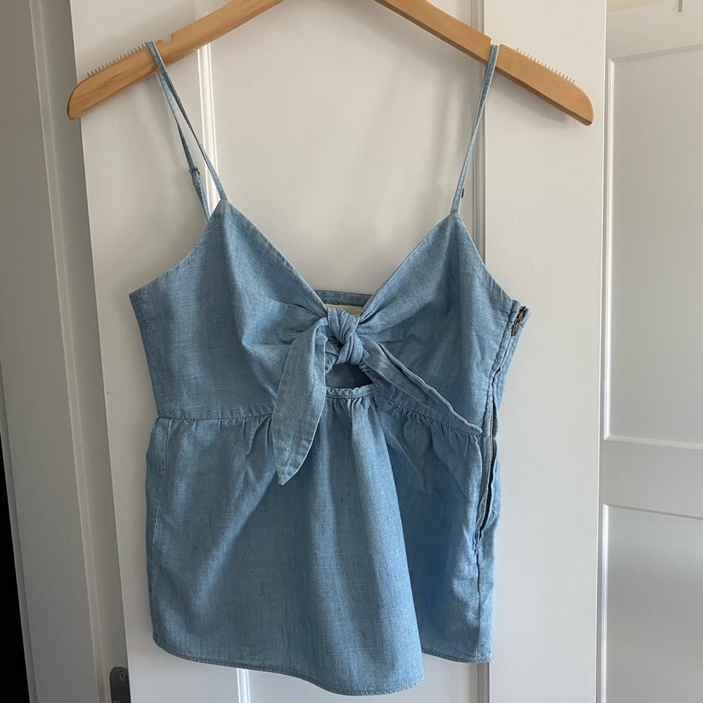 Madewell Chambray Tank